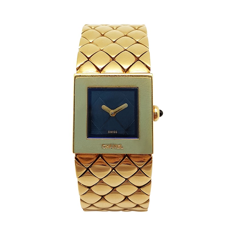 chanel 18k watch