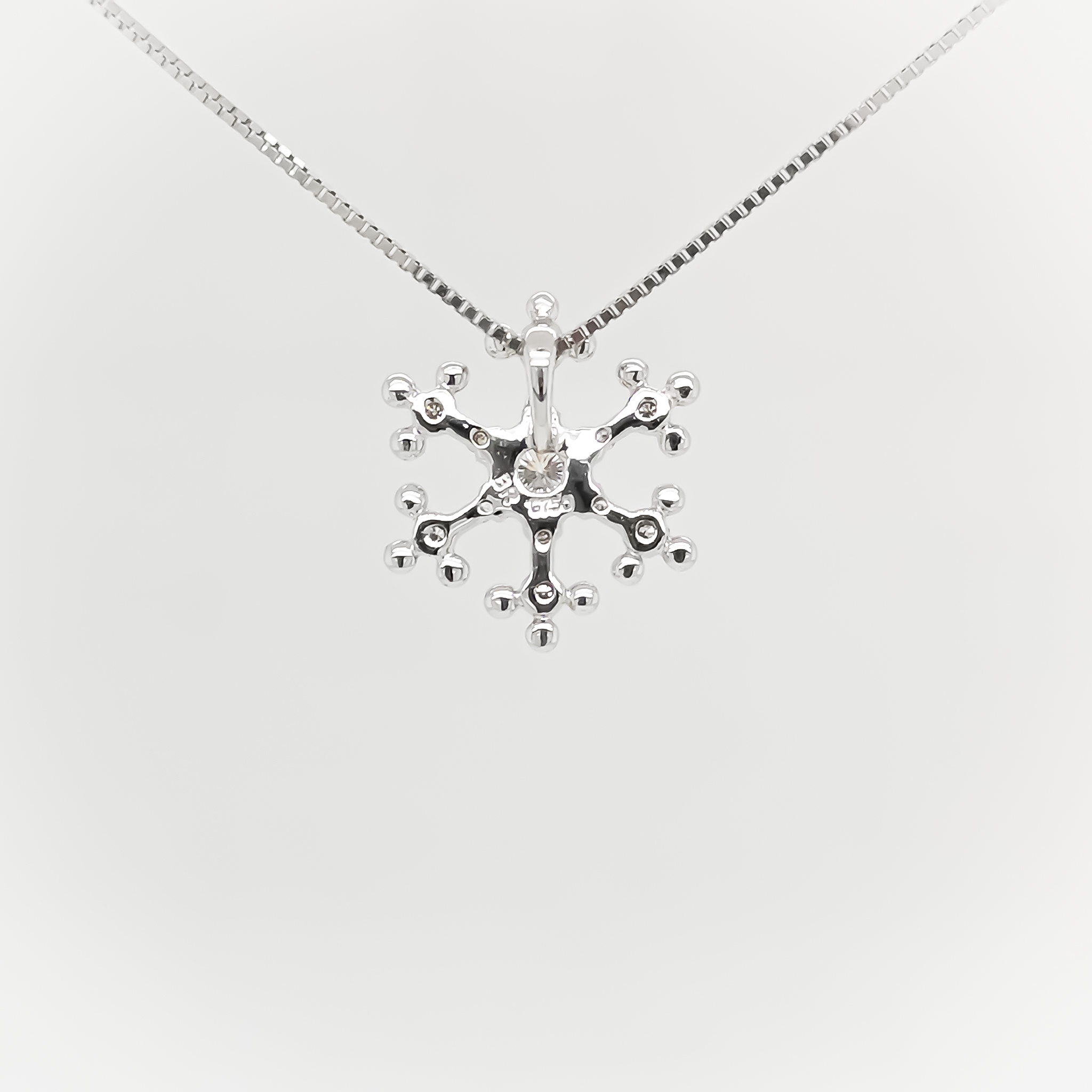 Snowflake Diamond Pendant - ValueMax Jewellery