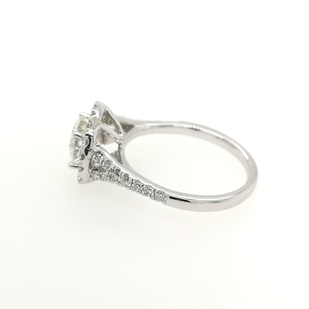 Circular Pave Diamond Ring - ValueMax Jewellery