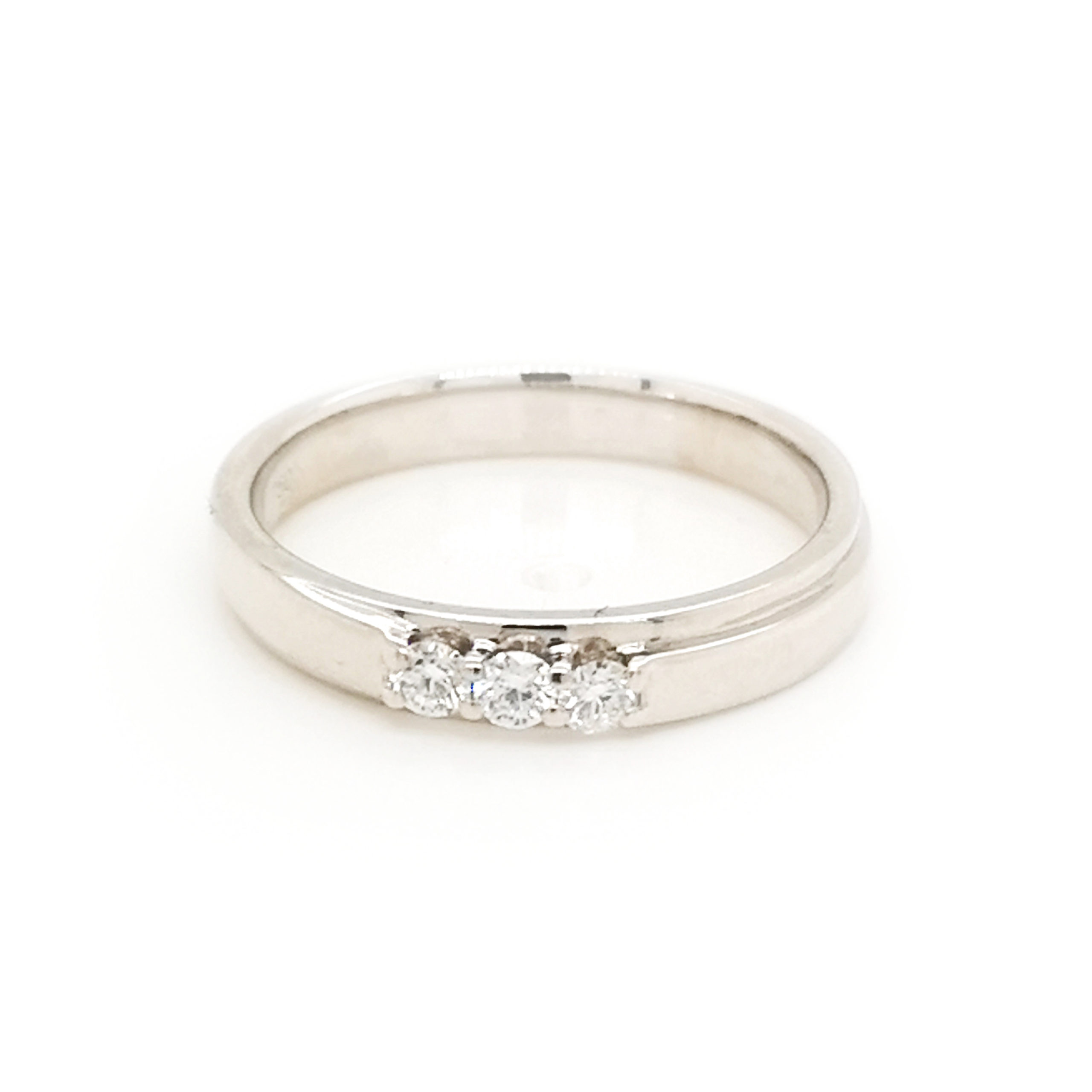 White gold wedding best sale ring price