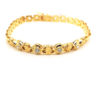 20K Yellow Gold Diamond Bracelet | 0.43 Carat Diamonds