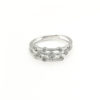 18K White Gold Diamond Ring | 0.2 Carat Diamonds