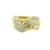 18K Yellow Gold Diamond Ring