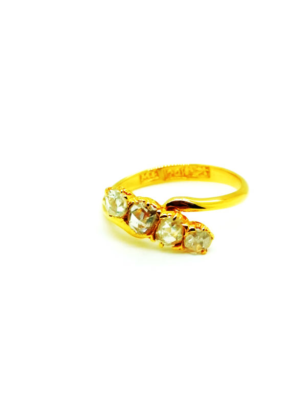 Pre-owned 22K Yellow Gold Intan Ring