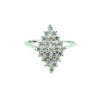 18K White Gold Diamond Ring