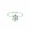 18K White Gold Diamond Ring