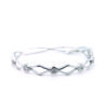 18K White Gold Diamond Bangle