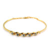 18K Yellow Gold Diamond Bangle