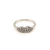 18K White Gold Diamond Ring