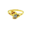 20K Yellow Gold Diamond Ring