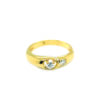 18K Yellow Gold Diamond Ring