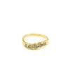 20K Yellow Gold Diamond Ring