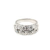 9K White Gold Diamond Ring