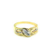 9K Yellow Gold Diamond Ring