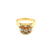 18K Yellow Gold Diamond Ring