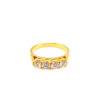 20K Yellow Gold Diamond Ring