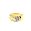 18K Yellow Gold Diamond Ring