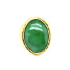 22K Yellow Gold Jade Ring