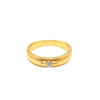 18K Yellow Gold Diamond Ring