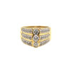 18K Yellow Gold Diamond Ring