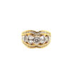 18K Yellow Gold Diamond Ring