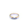 18K White/Yellow Gold Diamond Ring