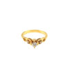 14K Yellow Gold Diamond Ring