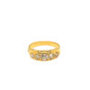 20K Yellow Gold Diamond Ring