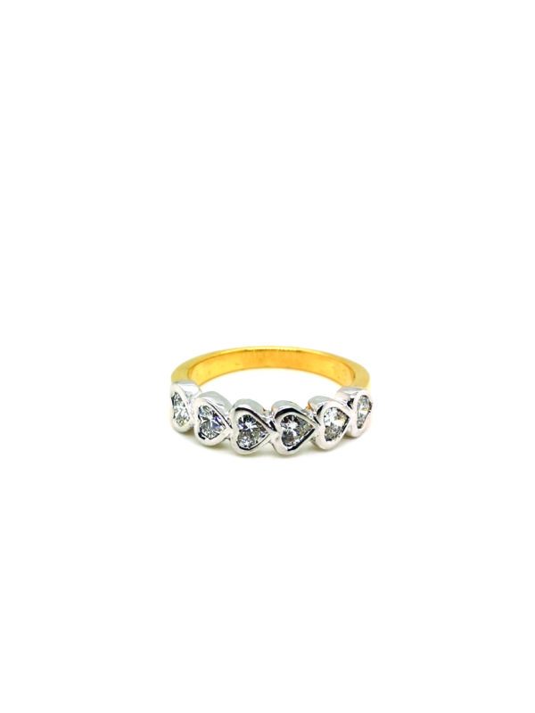 18K Yellow Gold Diamond Ring