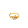 20K Yellow Gold Diamond Ring