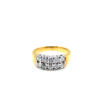 20K Yellow Gold Diamond Ring