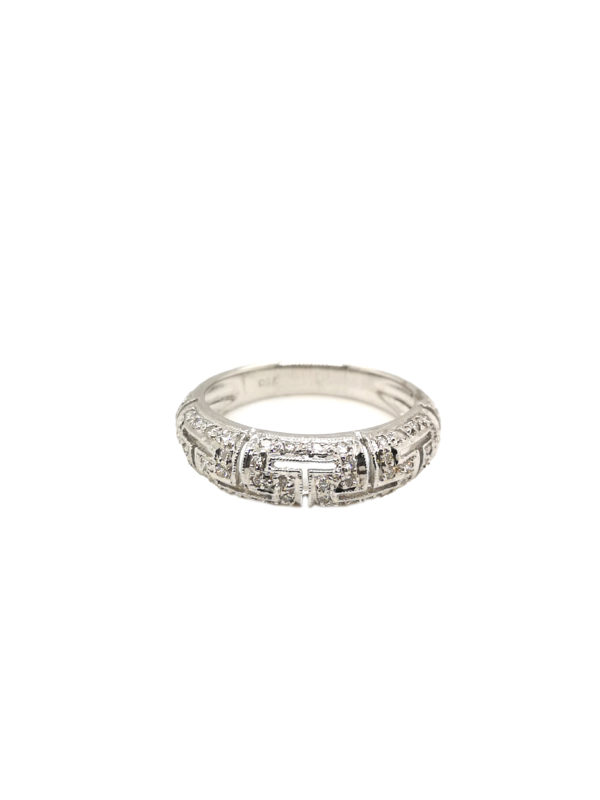 18K White Gold Diamond Ring