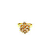 18K Yellow Gold Diamond Ring