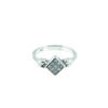 18K White Gold Diamond Ring