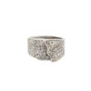 18K White Gold Diamond Ring