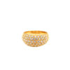 20K Yellow Gold Diamond Ring