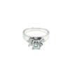 14K White Gold Diamond Ring