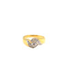 22K Yellow Gold Diamond Ring