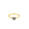 18K Yellow Gold Diamond Ring