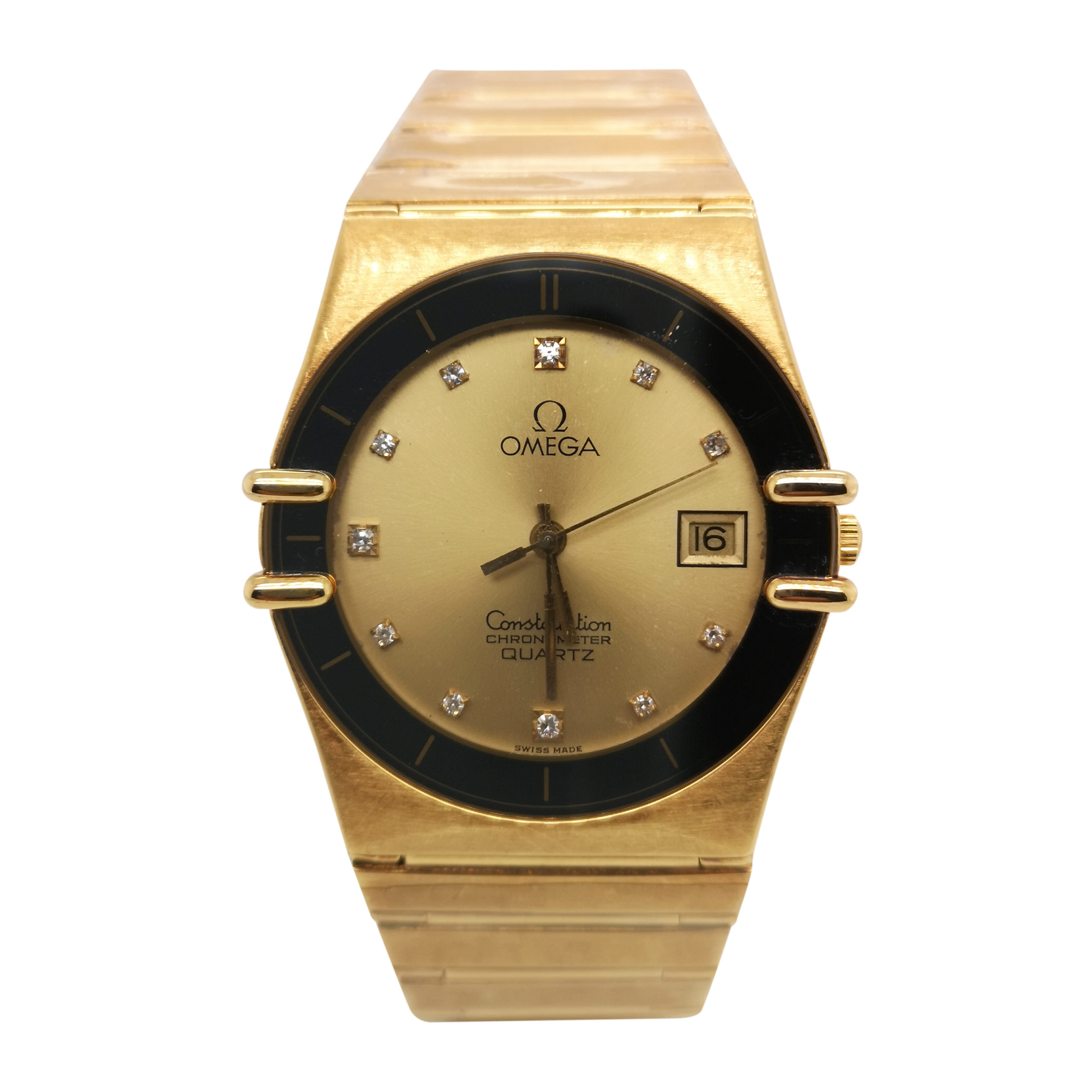 18k omega constellation watch sale