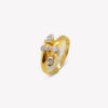 18K Yellow Gold Diamond Ring