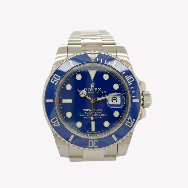 18K White Gold Rolex Submariner 116619LB