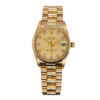 18K Yellow Gold Rolex Datejust 31 Diamond 6827