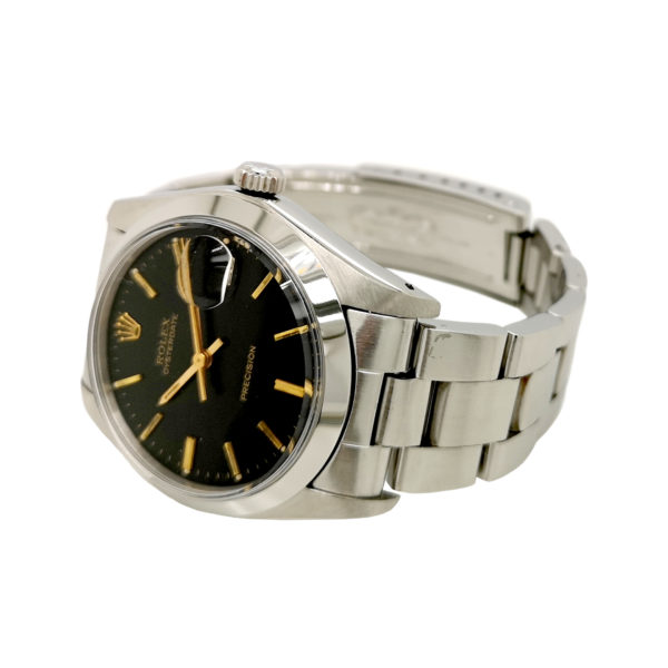 ROLEX OYSTERDATE PRECISION 6694 WATCH RIGHT VIEW