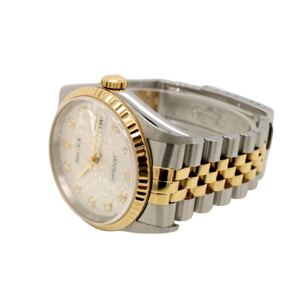 ROLEX DATEJUST 36 WATCH RIGHT VIEW