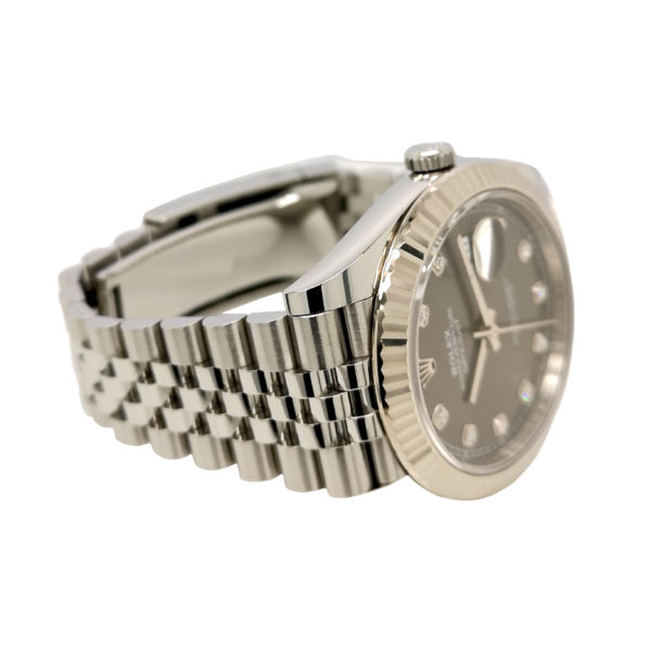 Rolex Datejust 41 Diamond 126334 Right View