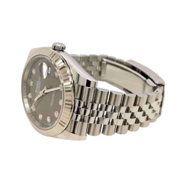 Rolex Datejust 41 Diamond 126334 Left View