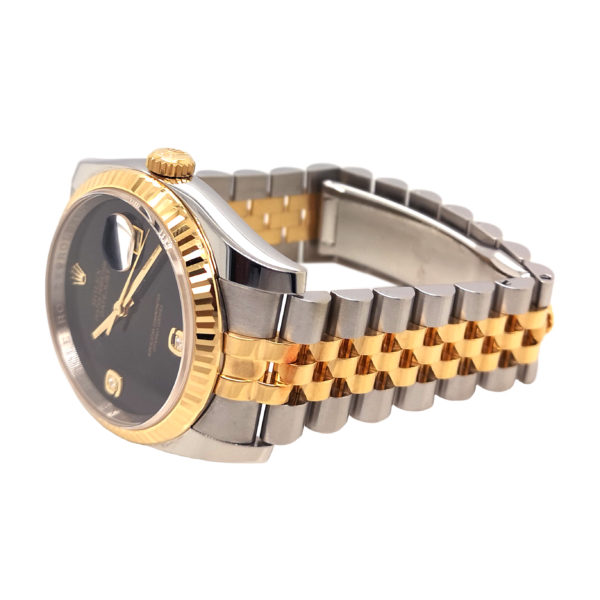 Rolex Datejust 36 Diamond 116233 Left View