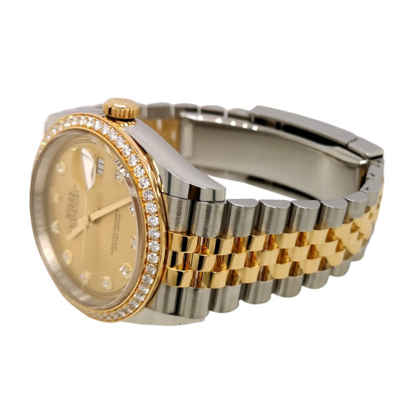 Rolex Datejust 36 Diamond 126283RBR Left View