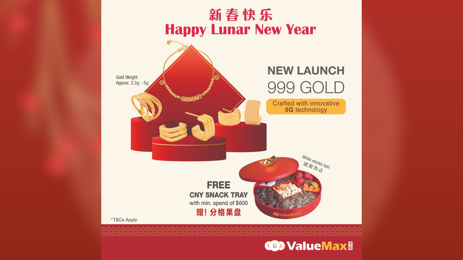 Lunar Chinese New Year 2025 Promotion